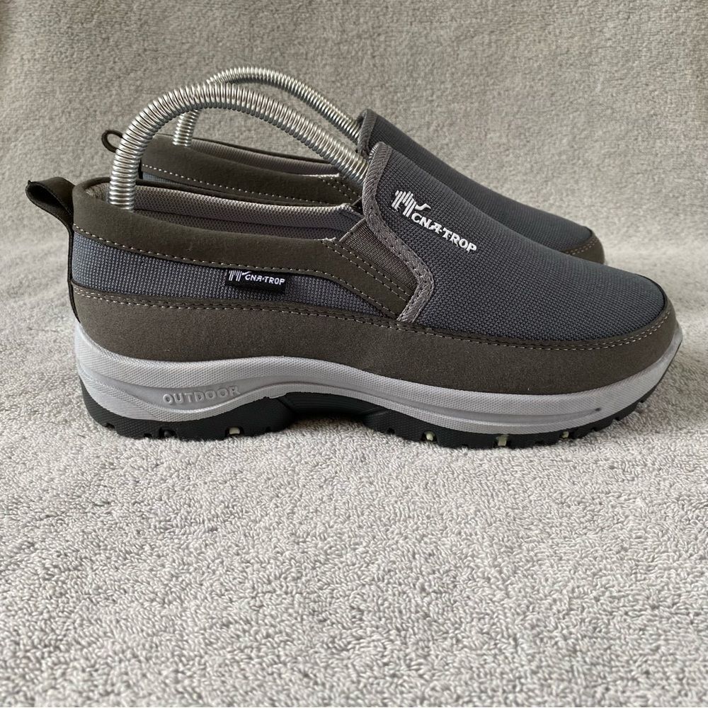 CNA Trop Comfort Walking Slip On Outdoor Shoes Gray Size 40 Mens 7.5 Womens 9